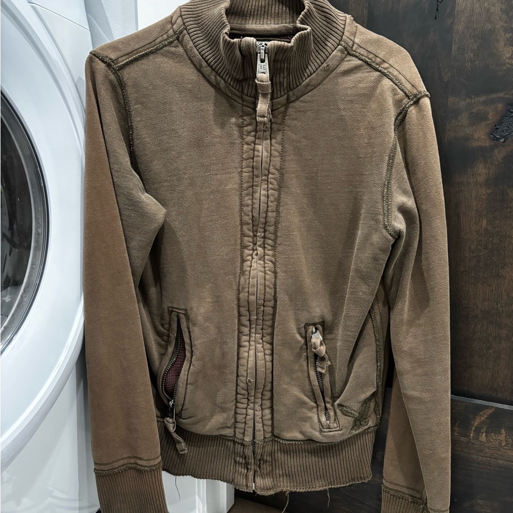American Eagle Men's Brown Casual Jacket size small